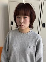 エイチ(811)&nbsp;ハンサムショートタッセルボブパーマレイヤーボブハイライト