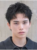 渋谷ルーズショートスパイキーパーマツイストスパイラルパーマ