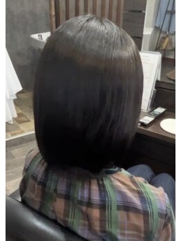 エムアンドティー(M&T)の写真/ダメージレスオリジナル縮毛で髪質やくせをケアし、柔らか質感のさらさらナチュラル仕上がりへ☆