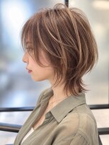 ダブルトーキョー シブヤ(W-TOKYO SHIBUYA)&nbsp;ハイライト×ショートウルフカット20代30代40代