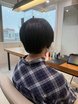 ルイス 宝塚(Luis)&nbsp;宮永艶黒髪丸みマッシュショート
