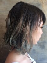 カカン(Kakan)&nbsp;ミントグリーン＆パールアッシュのグラデーションカラー