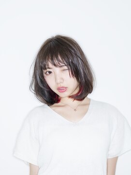 ヘア サロン イエロー(hair salon YELLOW) 『YELLOW』人気なインナーカラーボブ