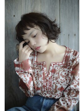 クロム バイ リエット(Chlom by Lietto) Chlom ☆ナチュラルダークグレーウェーブスタイルTEL 0364574337