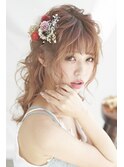 ルーズハーフアップ☆