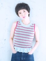 アビエクレール 河内花園(abije claire) ハイトーンなベリーショート★20代30代50代 髪質改善