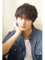 ブークル(boucle)&nbsp;外国人風セミウエット無造作ショートクラウドマッシュ