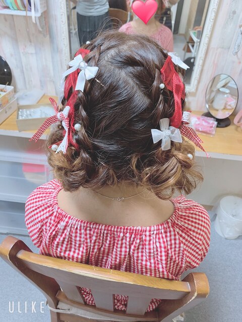 ライブヘアセット（ヘアセット専門店achieve）