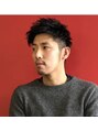 ヘアー アンド メイク アーム(hair and make ame) 直毛の方に！ふんわり自然なくせ毛風パーマ