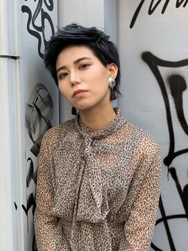 ニコフクオカヘアーメイク(NIKO Fukuoka Hair Make) 【NIKO】福岡天神大名かきあげバングショートウルフ大人可愛い