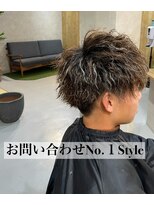 ターフタカサキディエル(TURF TAKASAKI D.L) 前下がりマッシュ、ハードツイストスパイラル