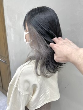 フェリア 松山(Feria) 【Feria松山】インナーカラー×プラチナベージュ“石田幸輔”