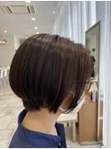 ショートボブ【30代/40代/ハイライト】D