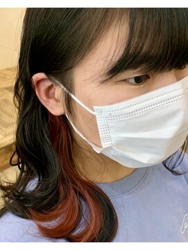 アルファ アルファ(ALPHA ALPHA) イヤリングカラーレッド