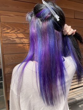 キュアスペース(CURE SPACE) インナーデザインカラー【ブルーxバイオレット】