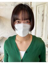 カムジーヘッド(COMEGHEAD)&nbsp;ボブ×前上がりレイヤー