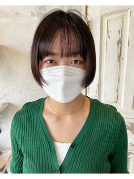 カムジーヘッド(COMEGHEAD) ボブ×前上がりレイヤー