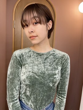 リアンカ(LIANCA) 【LIANCA】マッシュショート／ベージュ