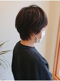パーマショートスタイル