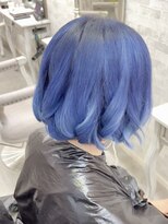 アールプラスヘアサロン(ar+ hair salon)&nbsp;【原神、レイラブルーグラデーション】