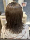 20代30代大人可愛い髪質改善カラーアッシュグレージュ透明感