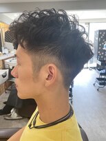 スウェル 船橋店(Swell)&nbsp;ハイライト/マッシュパーマ/ウルフ/波巻き/メンズ2