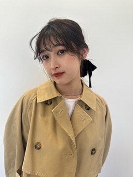 ナビバイケンジ(NaVI by KENJE) 結んで可愛い顔まわりカット