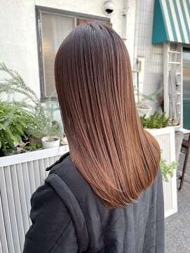 ユイマァル 倉敷店(YUIMARL) サラサラストレート×ナチュラルカラー