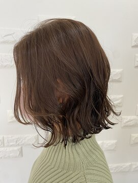 エス ハート オブ ヘアー 名東店(Heart of HAIR) 【ES佐藤】SpringStyleゆるふわ外ハネボブ