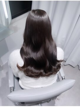 ユニック ウメダ(unique UMEDA) 梅田/髪質改善カラー/ラベンダーブラウン/20代/30代