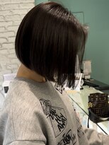 リーホリエ(Lee Horie)&nbsp;縮毛矯正かけてバッサリボブへ