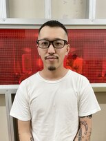 メリケンバーバーショップ トーキョー(MERICAN BARBERSHOP TYO)&nbsp;ハイライト/マッシュパーマ/ウルフ/アッシュブラック【嶋壽】201