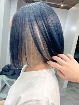 ヴェルダ 池袋店(verda) ブルーブラック×ベージュ