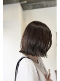 切りっぱなしレイヤー ニュアンスレイヤー ブラウン