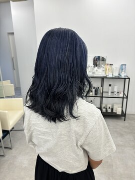 ブラウン(Brown) #haru ネイビーブルーカラー