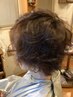 子育て支援カット＆パーマフルボ酸コース￥6200