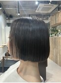 ツヤ髪/ボブ/イルミナカラー/30代/自由が丘