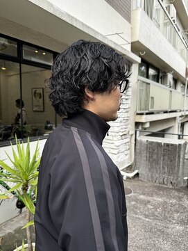 コラン 中目黒(collan) メンズミディアムパーマ