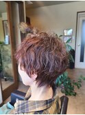 大人ヘアパーマ