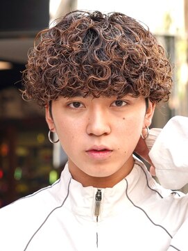 テン 心斎橋(tenn.) 心斎橋プードルパーマ波巻きツイストスパイラルパーマ緩め★