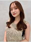 レイヤー/ネビージュ/韓国ヘア/イメチェン/縮毛矯正/中野/