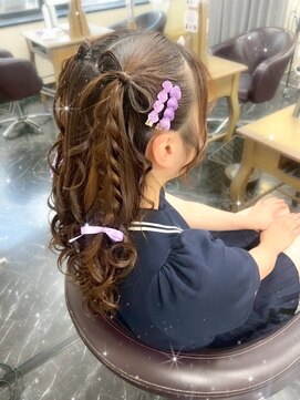 エヌエービー 池袋店(N.A.B.) ハーフツインテール