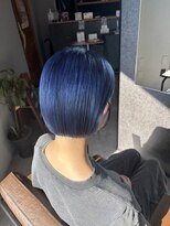 ティック 福井鯖江店(tic.)&nbsp;ミニボブ×ブルーカラー