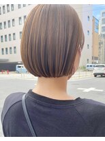 グーム(goom.)&nbsp;ふんわりショートボブ透明感アッシュブラウン小顔ナチュラル