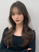 コア銀座メゾン(COA GINZA Maison)&nbsp;髪質改善レイヤーカット前髪カット顔周りレイヤー暗めカラー銀座