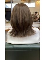 ブランチ(branch)&nbsp;「ナチュラルに盛れる」レイヤーボブ×グレージュカラー