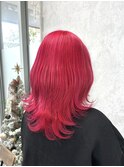 ショッキングピンク×レイヤー