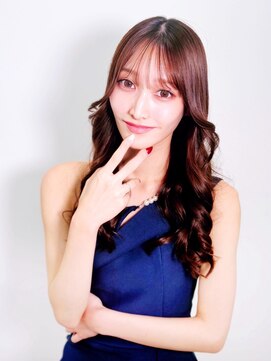 銀座ヘアセット。宣材サロモ編。ミックス巻きVOL2.0