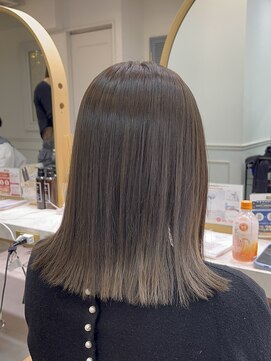 アプリバイリアン 浦和2号店(appri by Rien) 浦和外ハネ切りっぱなしボブ