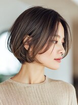 ヘアー ミッション 心斎橋店(hair Mission)&nbsp;ショートレイヤー/ひし形シルエット/小顔みせ/顔まわりカット